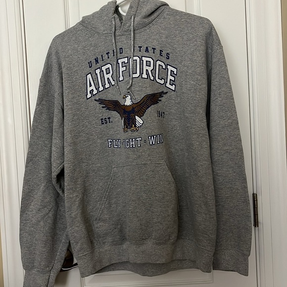 United States Air Force Hooded Sweatshirt Unisex Size M - Picture 4 of 8